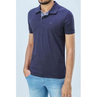 Imagem de Camisa Gola Polo Premium Masculina Manga Curta Algodão Slim Social Ogo