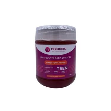 Imagem de Cera Hidrossolúvel Pitanga Pote 1kg 100% Natural e Vegana - Natucera