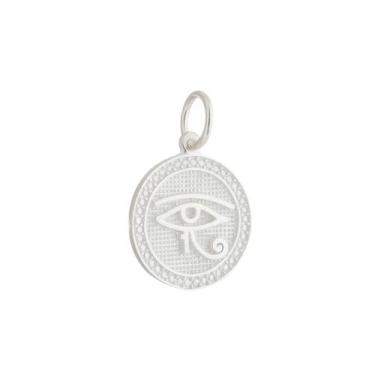 Imagem de Pingente Olho De Hórus Prata 925 Kl Modelo 02 - Juniorjoiaspiracicaba