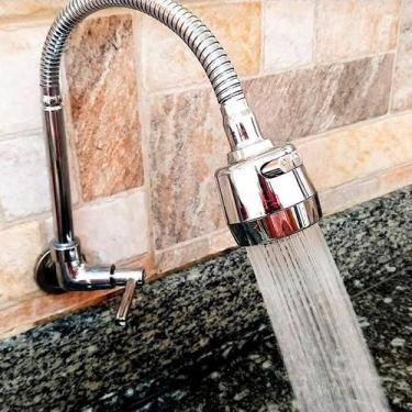 Imagem de Torneira de cozinha  1/4 de volta gourmet de parede - CREATORE METAIS