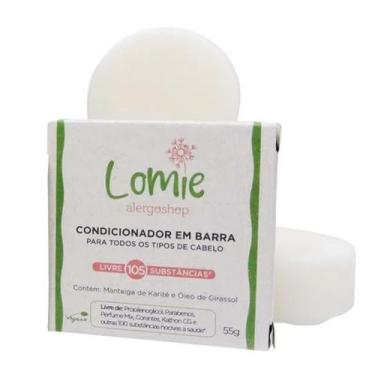 Imagem de Condicionador em Barra Lomie Alergoshop 55g, Bege