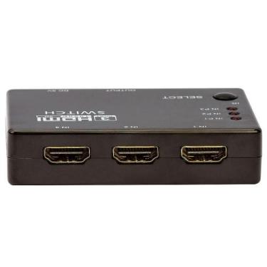 Imagem de Switch 3X1 Hdmi Full Hd 1080P 3D Com Controle - Cirilo Cabos