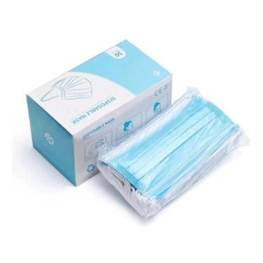 Imagem de Máscara Cirurgica Descartável Tripla 50 Unidades Cc - Pro Mask