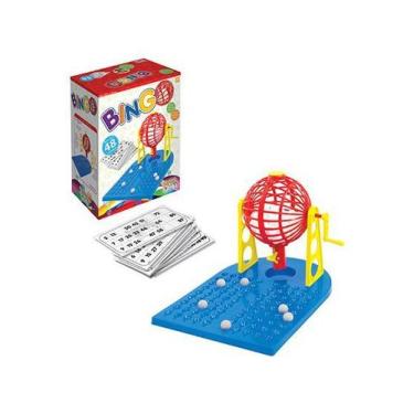 Imagem de Bingo de plastico com 48 cartelas na caixa - KEPLER