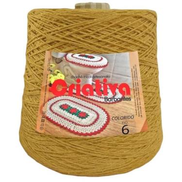 Imagem de Barbante Para Crochê Criativa 500g N.º 6 - Criativa Barbantes, 343 Mos