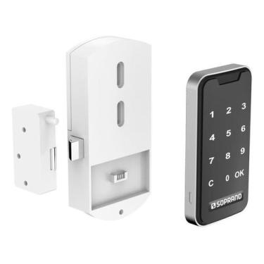 Imagem de Fechadura Digital P/móveis Gaveta Armários De Aço Ou Madeira - Soprano