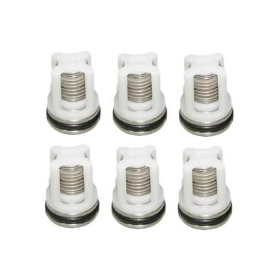 Imagem de Kit 6 Válvulas Sucção Para Lavadora Karcher Hd 585 Original 