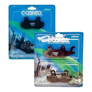 Imagem de Jogo Pastilha Freio Diant + Tras Shineray Explorer 150 07/. - COBREQ