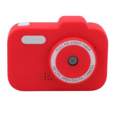 Imagem de Câmera infantil, câmera digital HD 1080P, câmera compacta com zoom digital de 3 MP e 8X, câmera de vídeo digital bonita com tela IPS de 2 polegadas e lente dupla para