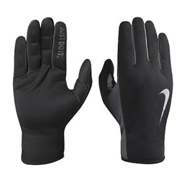 Imagem de Luvas femininas Nike Rally Run 2.0 (preta/antracite, pequena)