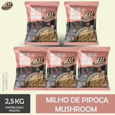 Imagem de Pipoca Premium Em Casa 2,5 Kilos Milho Mushroom Receitas Gourmet - Ltt