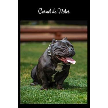 Imagem de Carnet de Notes: Bouledogue. Cahier de notes chien Bulldog. Joli cahier de 100 pages lignées numérotées avec sommaire format 6x9. Joli livret de notes ... d’écriture, d'adresse, de mots de passe...