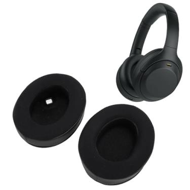 Imagem de Almofadas de Substituição Atualizadas para Fones de Ouvido Sem Fio WH-1000XM4, Almofadas de Esponja de Memória de Couro de Proteína de Gel, Qualidade de Som Aprimorada