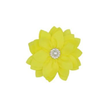 Imagem de Broche de flor elegante para mulheres meninas broche de lótus de cristal alfinetes de lapela vermelho/branco/rosa/preto/rosa choque/broche violeta festa de casamento dança banquete vestido terno