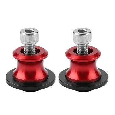 Imagem de Sliders de Carretel de Braço Oscilante de Suporte Traseiro CNC para Motocicleta, Estável e Instalação, 100% CNC Usinado Em Alumínio de Boleto (Vermelho)