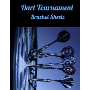 Imagem de Dart Tournament Bracket Sheets – Brackets for 6-12 players – Double Elimination