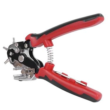 Imagem de Garosa Alicate Perfurador, Multifuncional de Couro, para Cintos, Pulseiras, Artesanato, Alças de Bolsa, Aço Inoxidável, Ergonômico