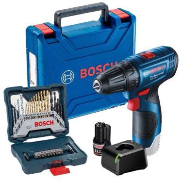 Imagem de Parafusadeira 12V GSR 120-LI Com Estojo de Brocas 30 Peças BOSCH, Bivo