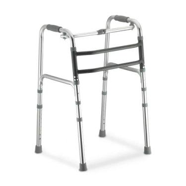 Imagem de Andador de Alumínio Fixo Móvel e Articulado 3 em 1 D10 Dellamed