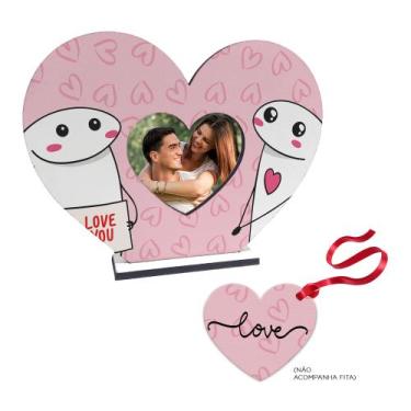 Imagem de Kit 20 Lembranças Dia Dos Namorados Coração e Chaveiro - Parede Bonita