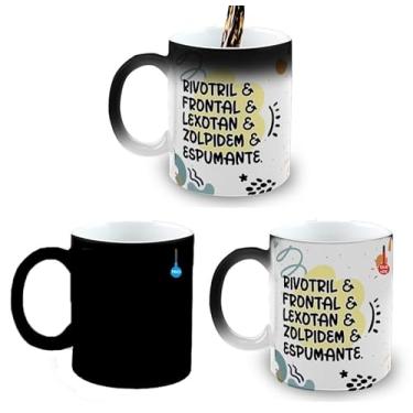 Imagem de Caneca Mágica Porcelana Presente Meme Rivotril Espumante