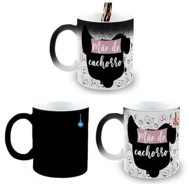 Imagem de Caneca Mágica Porcelana Presente Mãe de Cachorro