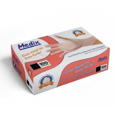 Imagem de Luva de procedimento Vinil Com Pó Medix