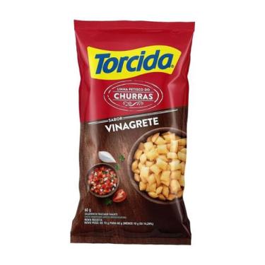 Imagem de Biscoito Salgadinho Torcida 60g C/10 Unidades, 10x Vinagrete