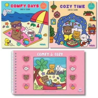 Imagem de Kit Livro de Colorir Bobbie Good: Cozy Time + Comfy Days + Comfy and C