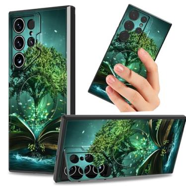 Imagem de Dikoer Capa de metal para Samsung Galaxy S25 Ultra 5G de 6,8 polegadas com capa para lente de câmera, suporte de câmera integrado, proteção à prova de choque, capa de telefone robusta [compatível com