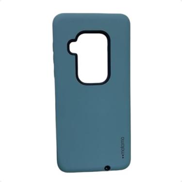 Imagem de Capa Celular Compatível Com Motorola Moto One Zoom XT2010-1 Anti Impacto (Verde Fosco)