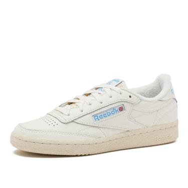 Imagem de Reebok Tênis feminino Club C 85 Vintage, Giz/alabastro/azul-celeste, 34