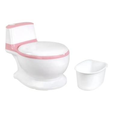 Imagem de Penico Infantil Antiderrapante Para Desfralde Prático - Tibaby, Rosa