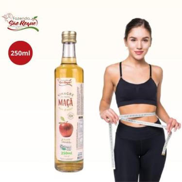 Imagem de Vinagre De Maçã (Orgânico) (4,2% de Acidez) - Fazenda São Roque (250ML