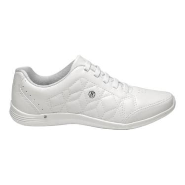Imagem de Tênis Casual Feminino Kolosh C3185-0010, Branco, 36