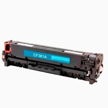 Imagem de Toner Compatível Cf381A 312A Ciano M476 M476Nw M476Dw 2.8K