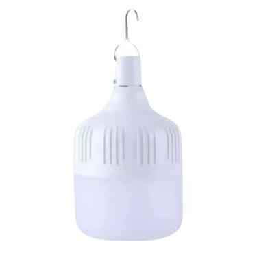 Imagem de Lâmpada Led Bulbo Recarrega USB Camping Barracas Pescarias (SQ7021 - 50W,1)