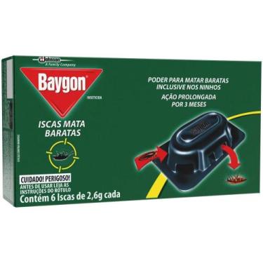 Imagem de Inseticida Baygon  - Iscas Mata Baratas