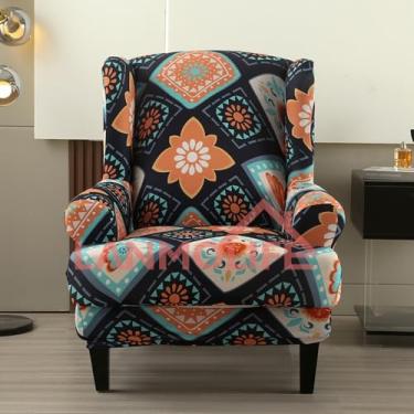 Imagem de Capas de cadeira jacquard para sala de estar e quarto, sofá protetor de móveis para poltrona reclinável/cadeira/sofá, capa de poltrona antiderrapante macia tipo 01||tamanho regular