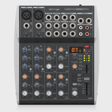 Imagem de Mesa de Som 10 Canais Streaming USB e efx xenyx 1002SFX - Behringer