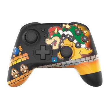 Imagem de Controle Sem Fio Hori HORIPAD Edição Bowser compativel com Nintendo Sw