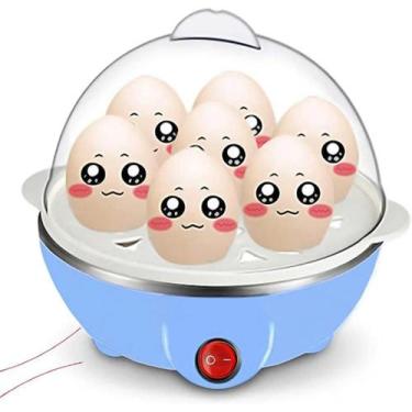 Imagem de Cozedor De Ovos 110v Elétrico Portátil Cozinha À Vapor - COZEDOR OVOS,