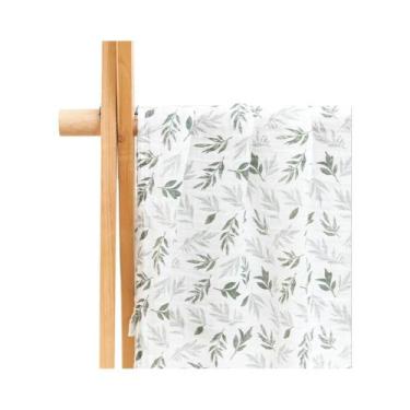Imagem de Faixa de Musselina para Bebê (120x110cm) - 100% Algodão Macio - Estilo