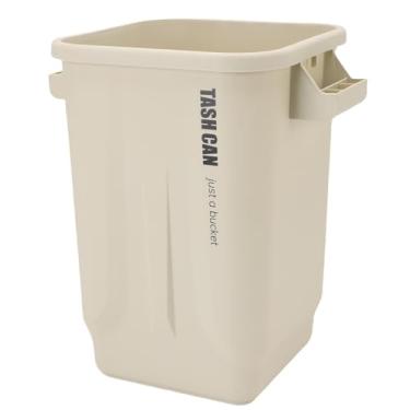 Imagem de Lixo Esbelto Lata Com Alças, Cesta de Lixo de Cozinha de 10 Galões para Espaços Estreitos, Moderno Grande Lixo de Lixo de Lixo Recipiente para Banheiro, Quarto, Escritório, Casa