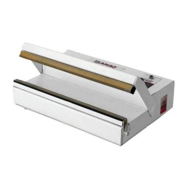 Imagem de Seladora Manual 30cm C/ Temporizador Sela e Corta Plásticos - Isamaq S