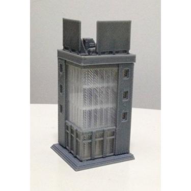 Imagem de Outland Models Railway Layout Modern City Building 4 Story Office Z Scale