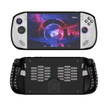 Imagem de Hzycwgone Capa para Lenovo Legion Go S (2025), capa protetora de TPU para Lenovo Legion Go S 8ARP1 portátil, capa traseira macia com suporte para console portátil Legion Go S (preto)