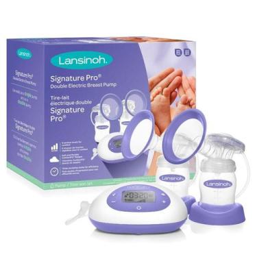 Imagem de Extrator Bomba Tira Leite Elétrica Dupla Signature Pro Lansinoh