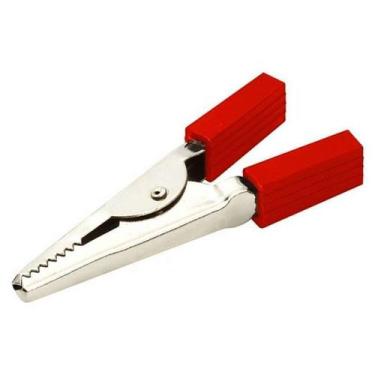 Imagem de Garra jacare 50mm vermelha - Garra Jacaré