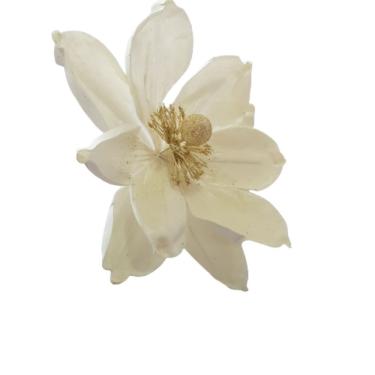 Imagem de Flor Natalina Magnólia Veludo 50cm